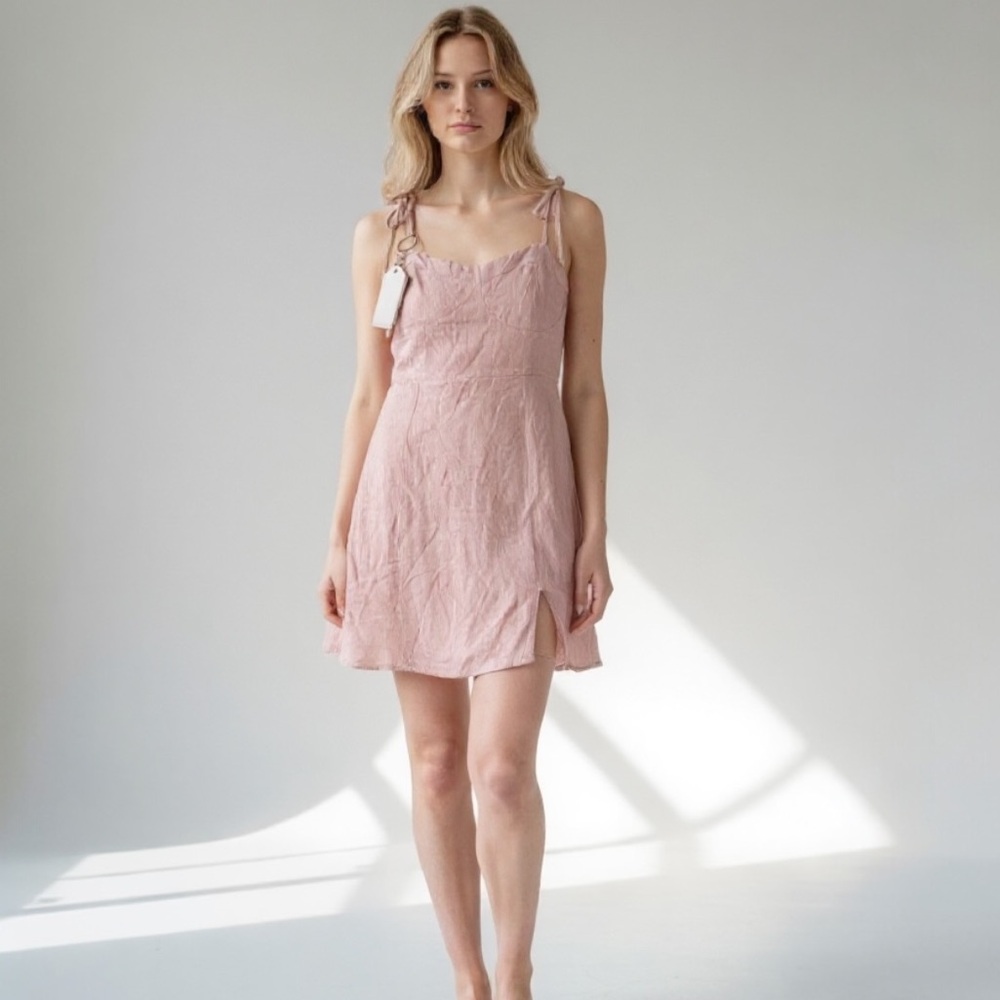 Aeropostale Light Pink Casual Dress - Picture 1 of 5